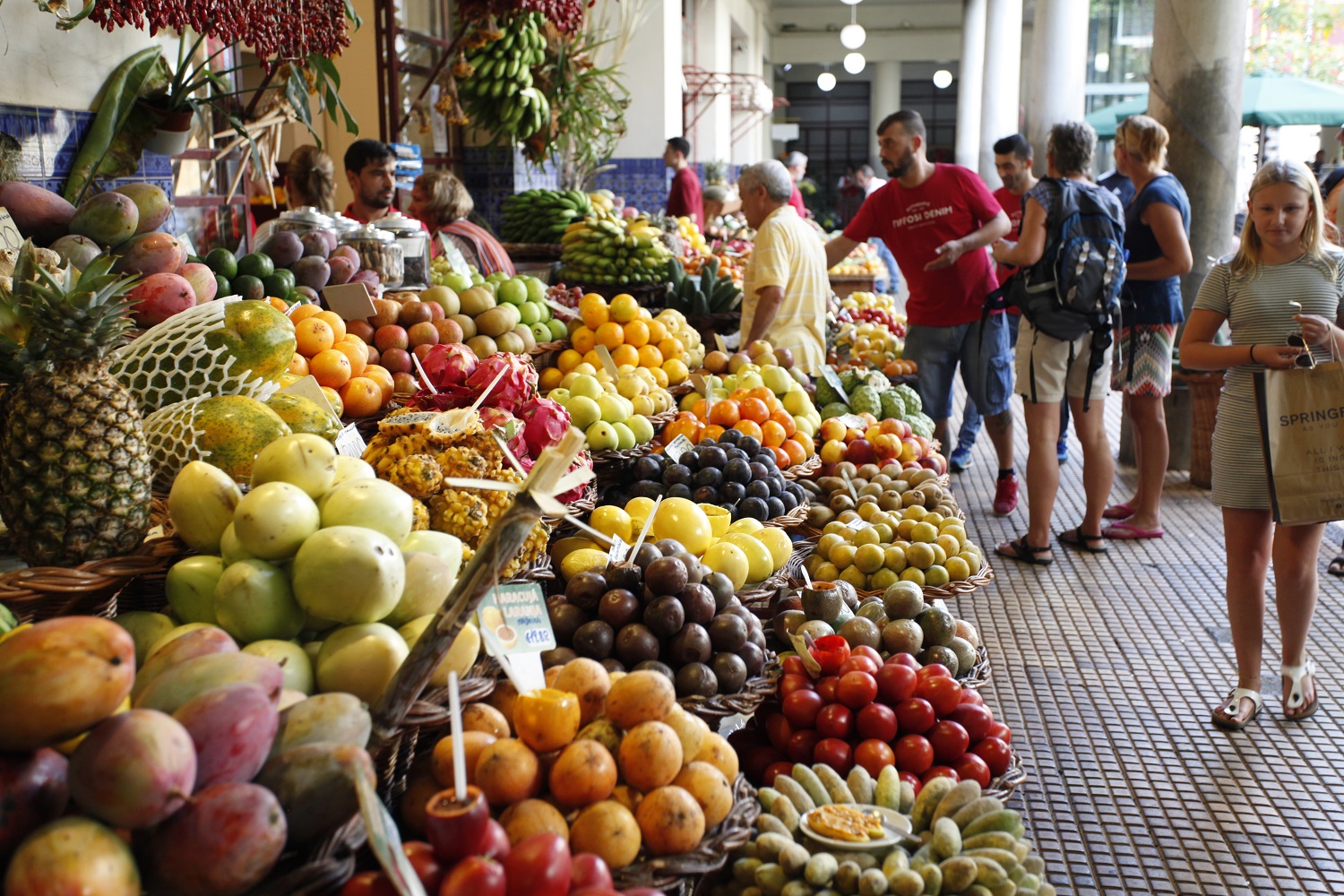 Funchal versmarkt
